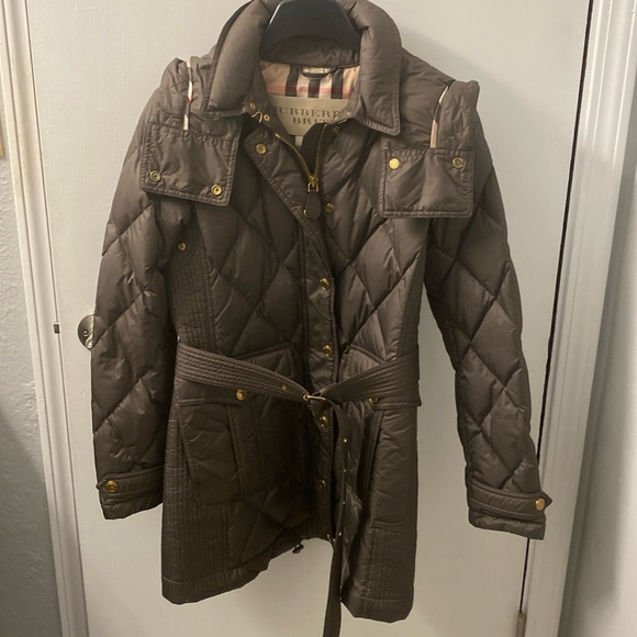 Burberry Brit Parka Coat - Picture 1 of 9